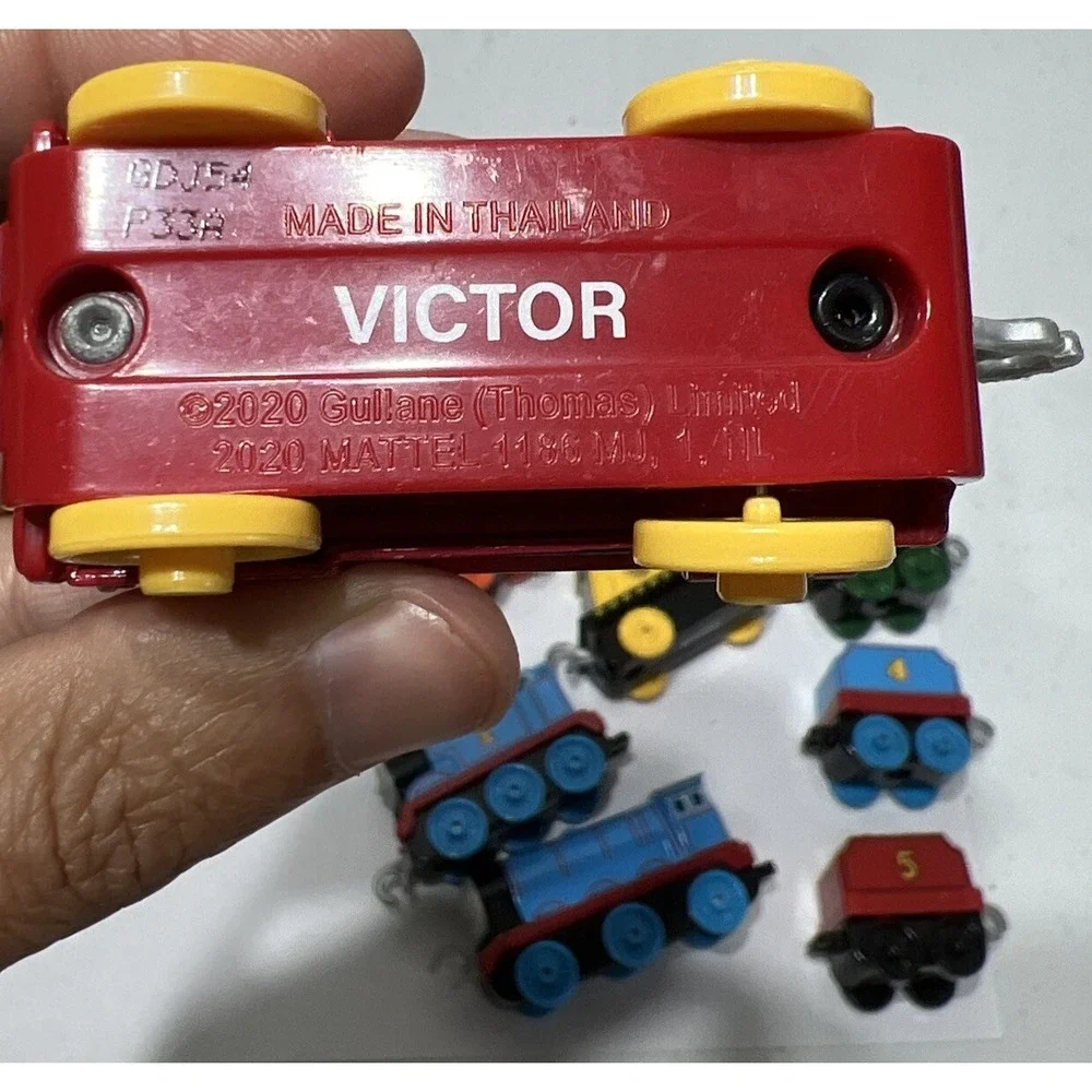 2020 Gullane Thomas Limited Mattel Mixed‎ Metal Plastic Train LOT 12 Pieces